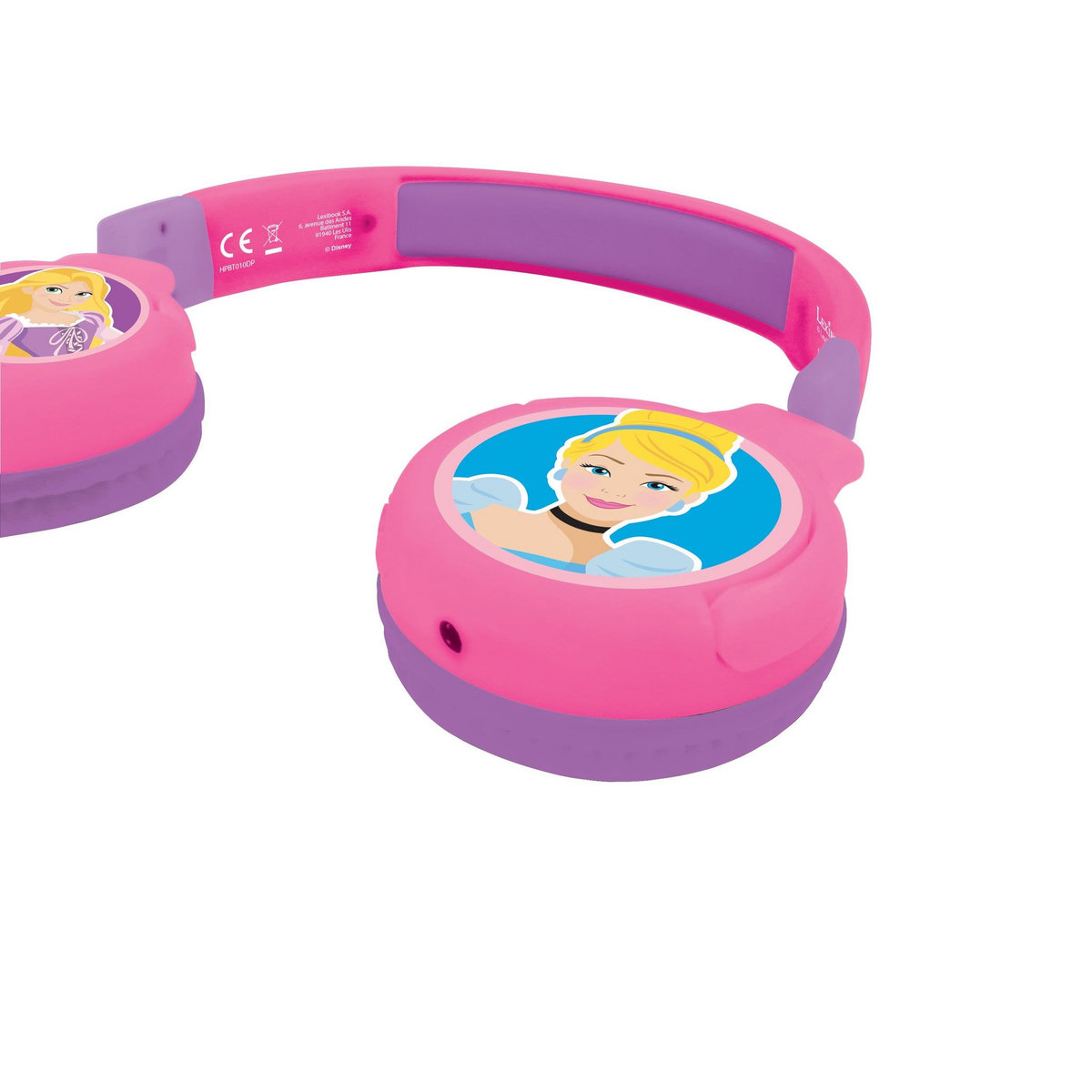 Lexibook Casque 2 en 1 Disney Princesse Bluetooth et Filaire avec limitation de son