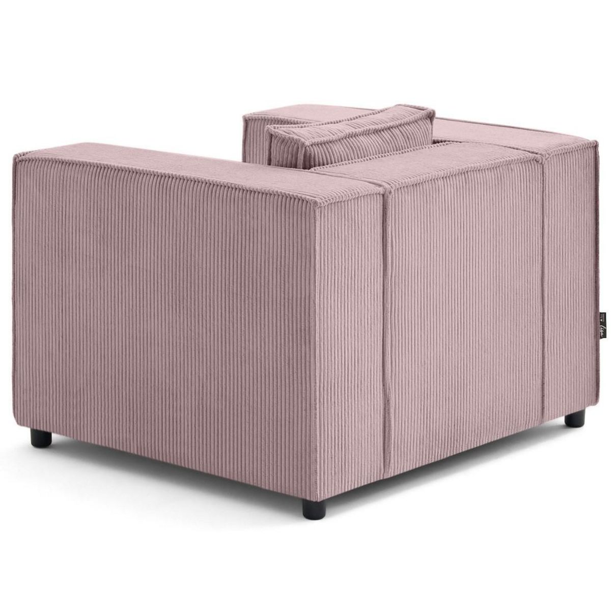 LISA DESIGN Stella - fauteuil en velours côtelé