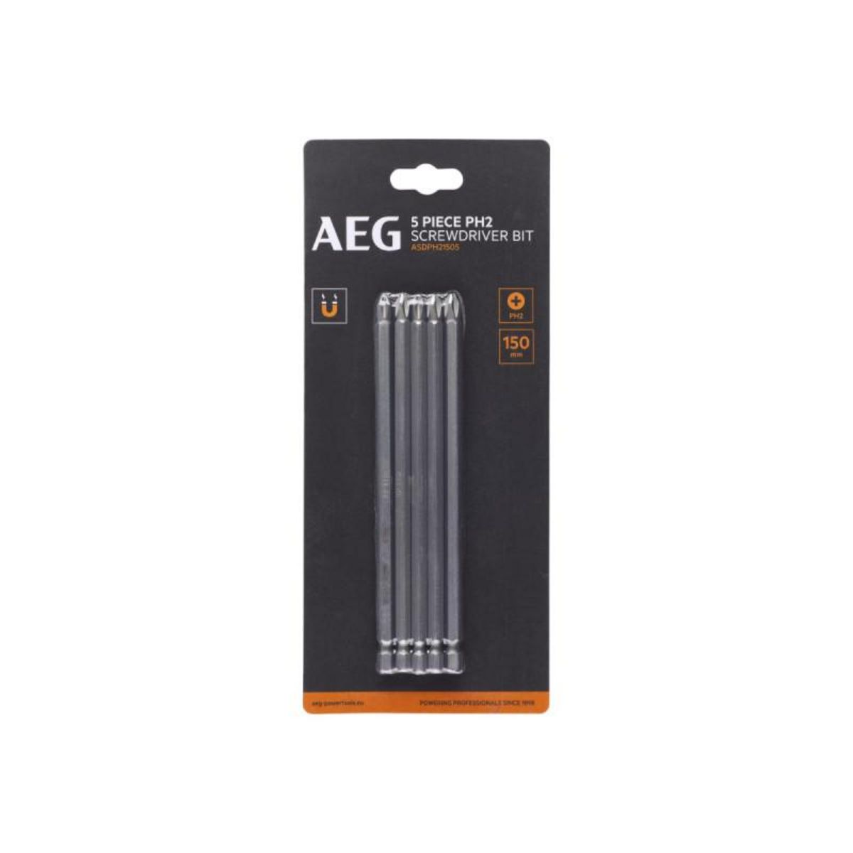 AEG Embouts de vissage AEG - 150 mm - Acier - 5 pcs - PH2