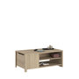 Voir la diapositive 7 : Table basse 1 coffre 2 niches L110 cm MARGOT