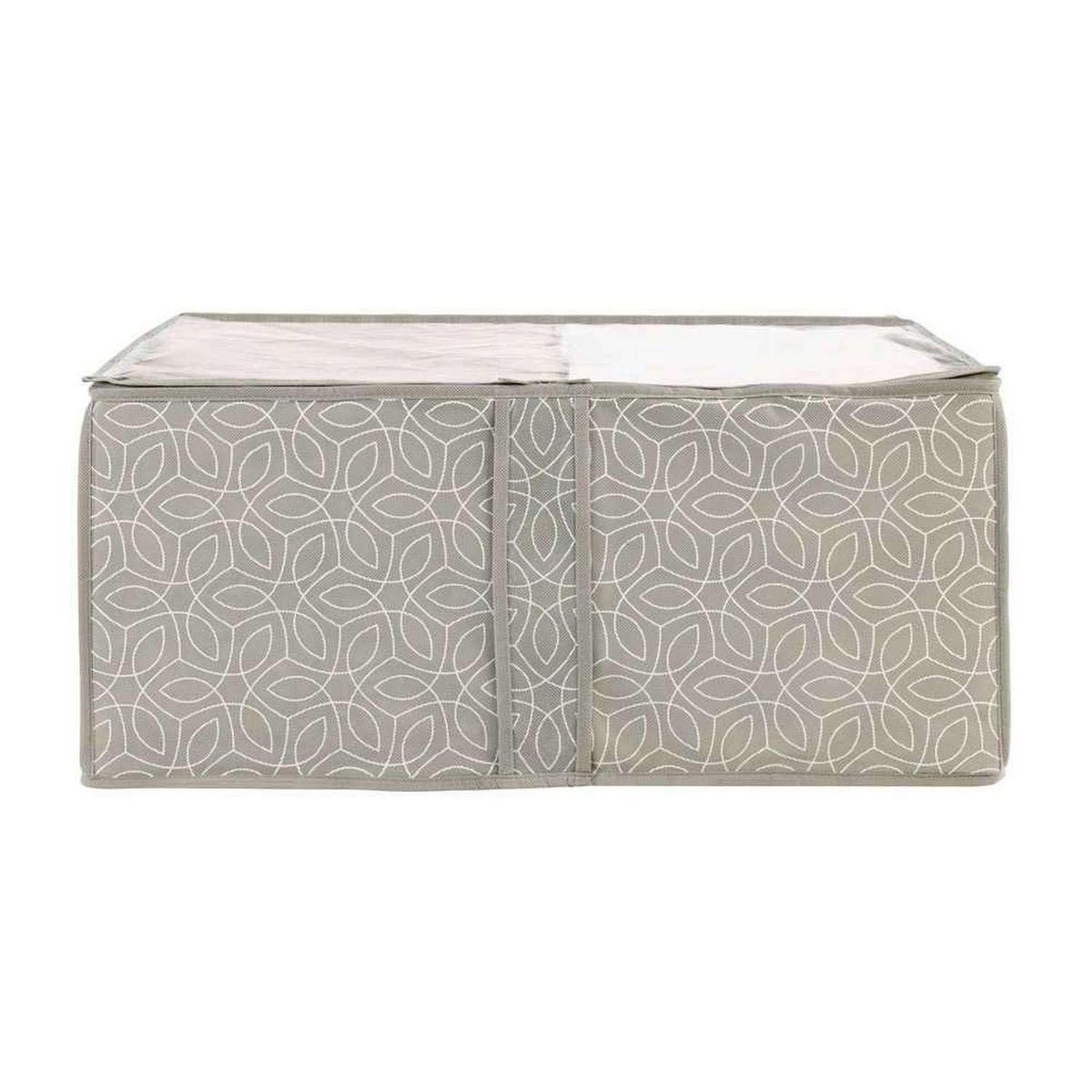 Wenko Boite de rangement rectangulaire - 55 x 40 x 20 cm - Beige