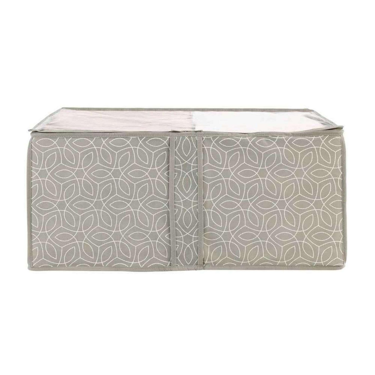 Wenko Boite de rangement rectangulaire - 55 x 40 x 20 cm - Beige