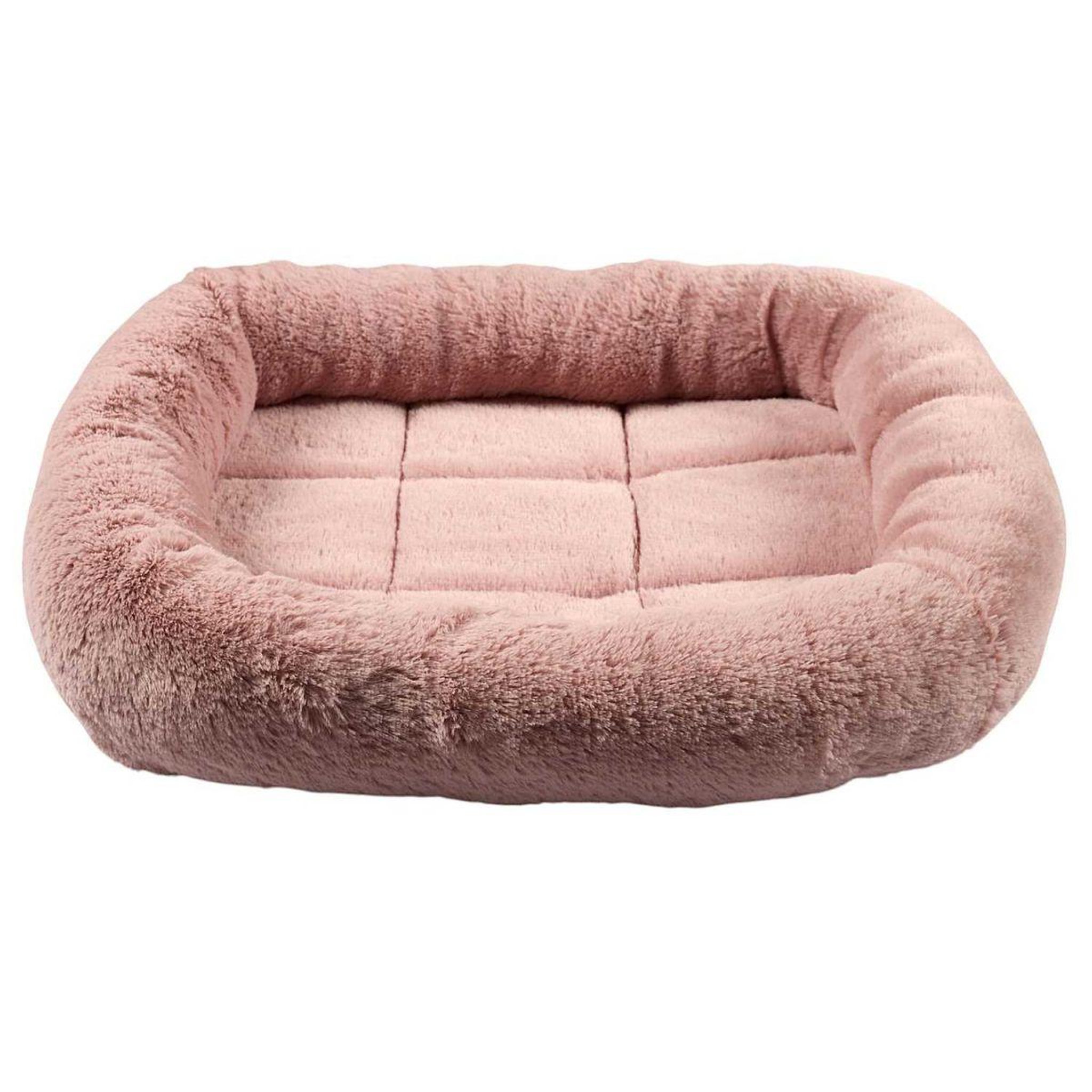 The concept Factory Panier matelassé chien & chat  apaisant  46cm rose
