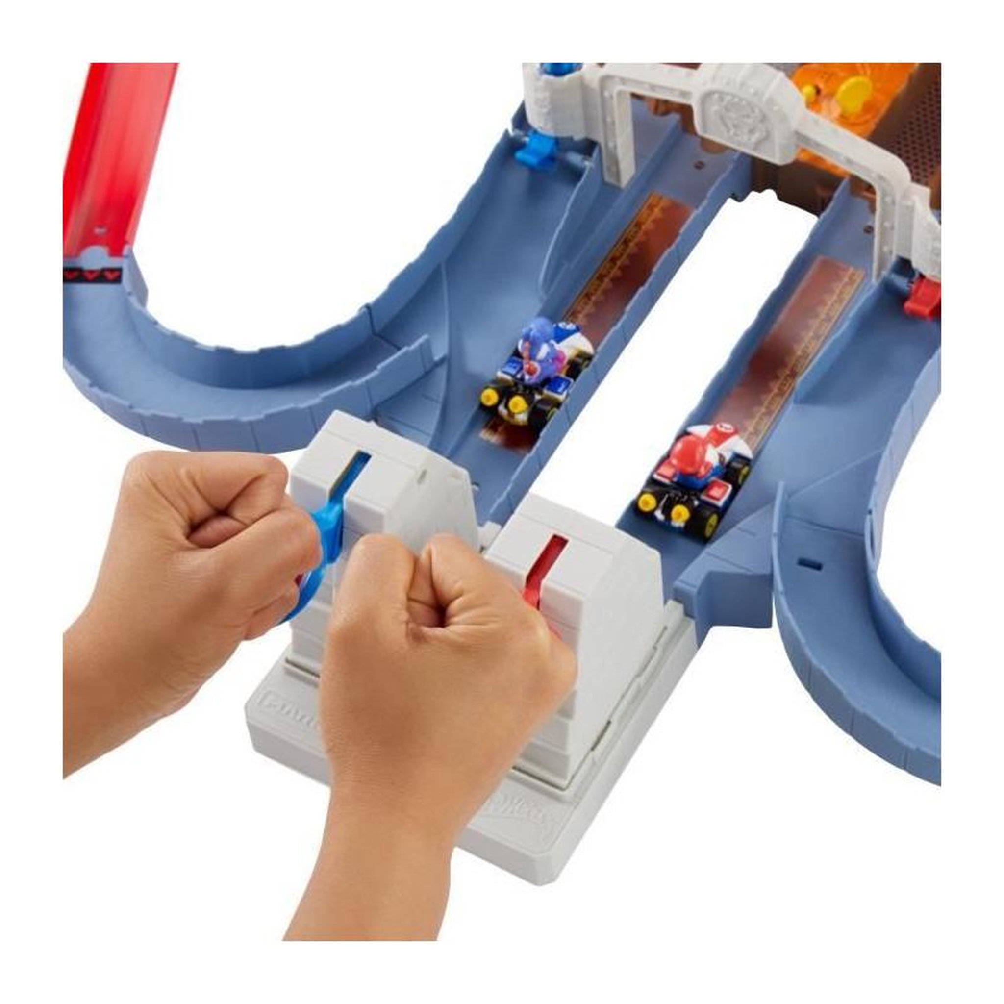 Voir la diapositive 5 : Hot Wheels HOT WHEELS Mario Kart Course Chaotique Château de Bowser