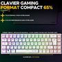 Voir la diapositive 4 : THE G-LAB Clavier gamer KEYZ TITAN W FR