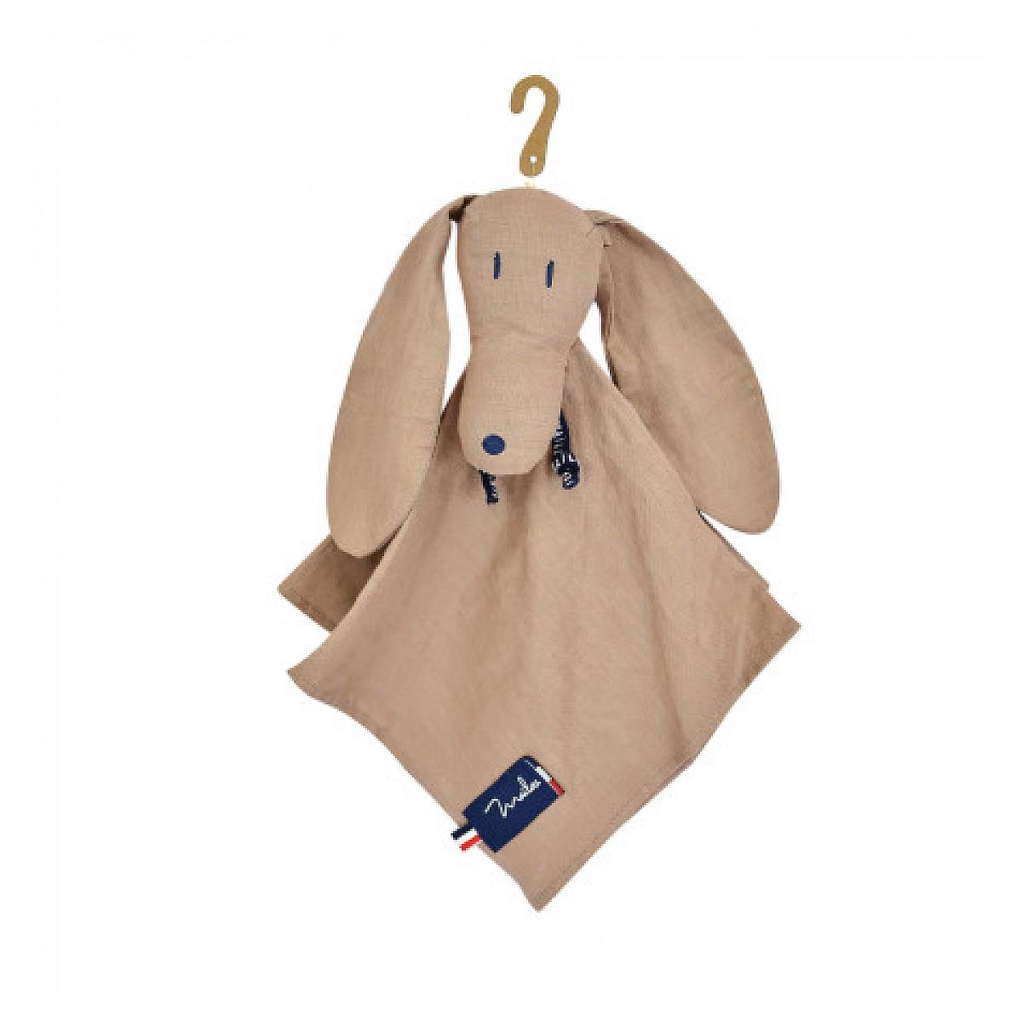 MAILOU Perlipopette Doudou chien taupe MA0180