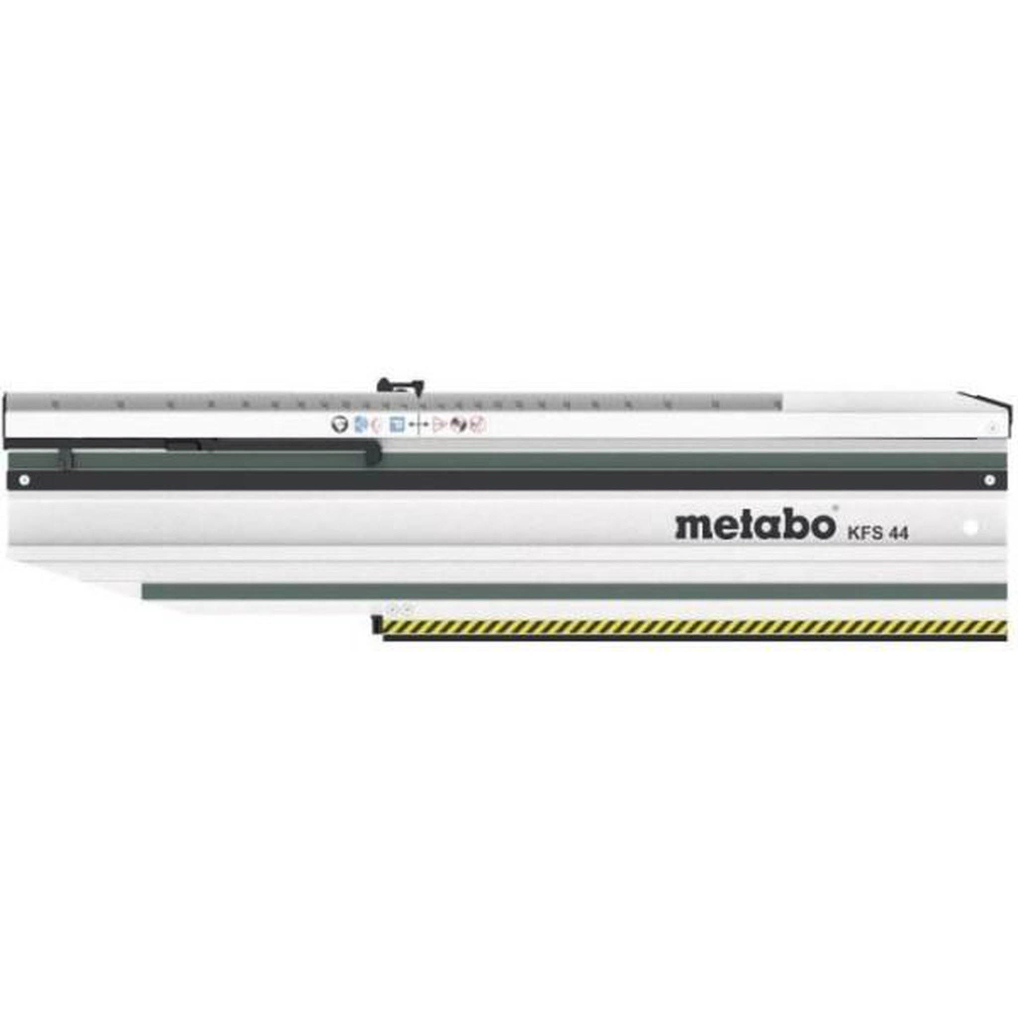 Voir la diapositive 2 : METABO Rail de guidage - metabo - kfs 44 - solution mobile et compacte - coupes en biais jusqu'a 60°