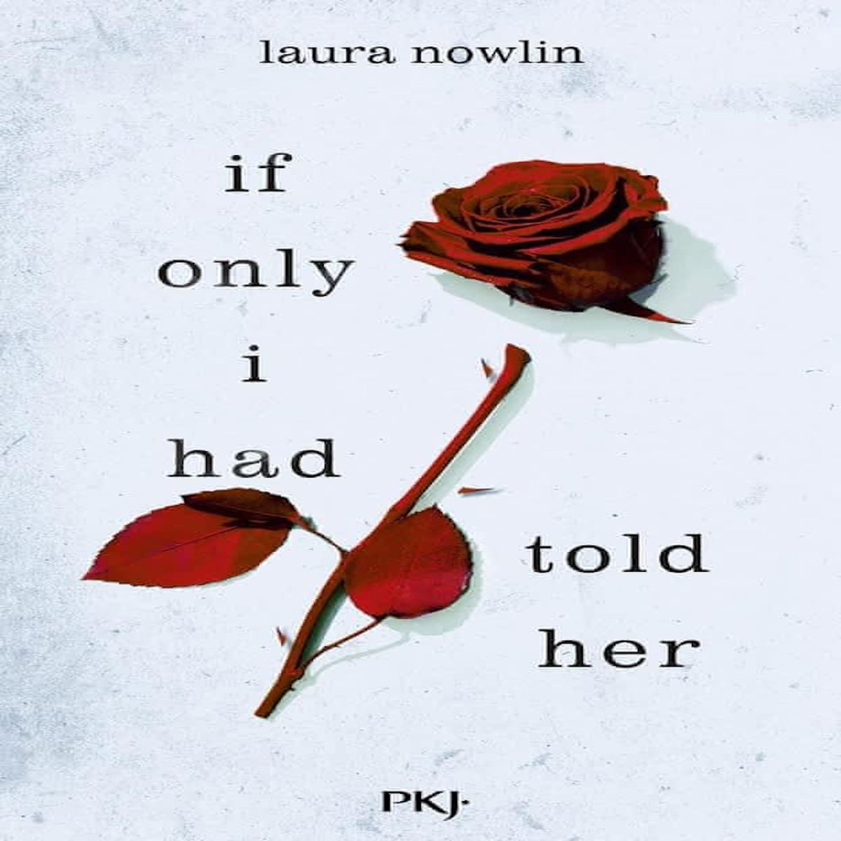IF ONLY I HAD TOLD HER, Nowlin Laura
