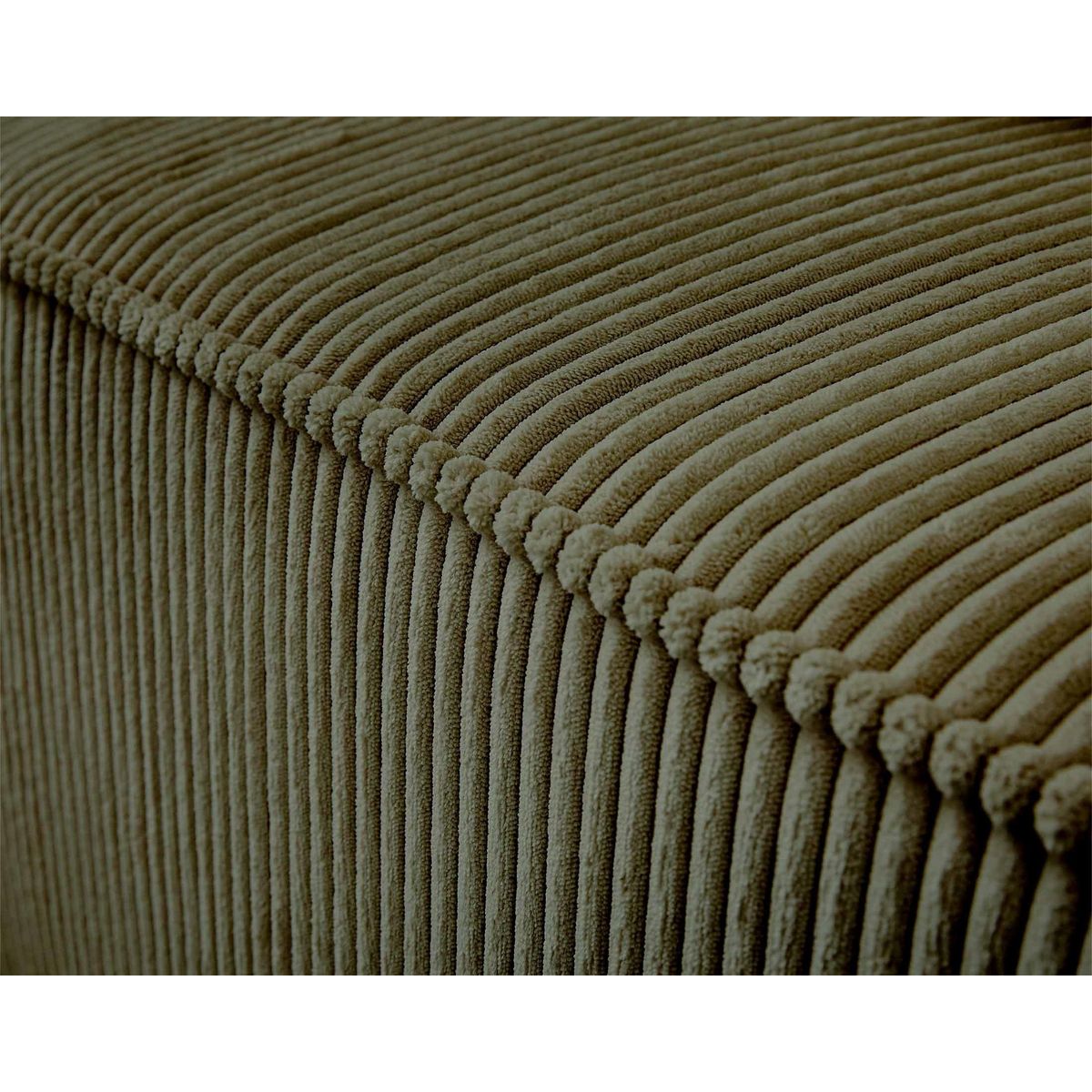 LISA DESIGN Colombine - canapé modulable d'angle gauche - 6 places - en velours côtelé