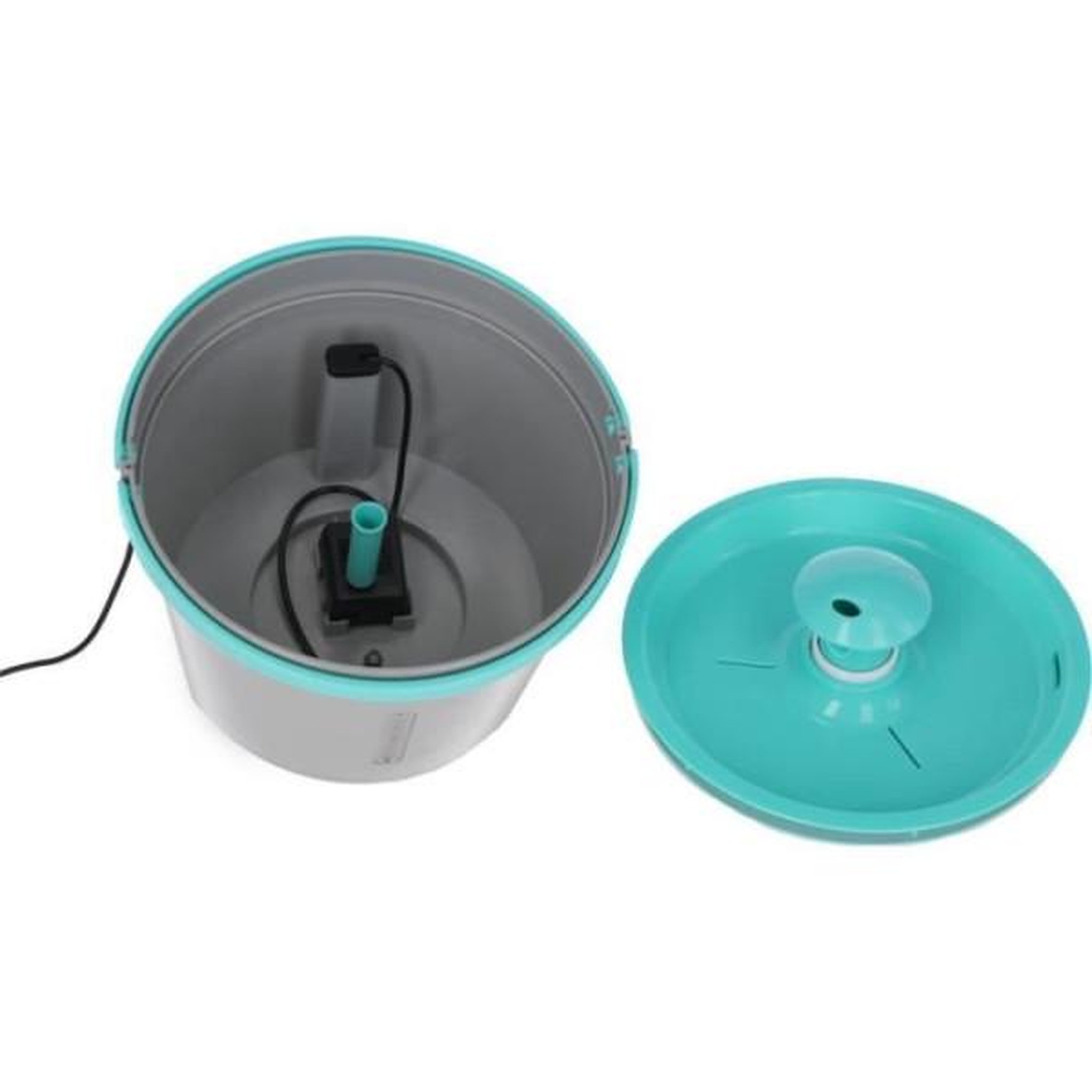Voir la diapositive 3 : KERBL KERBL - Fontaine a eau -pour fontaine 80557 - 1,6 l - Gris/bleu