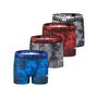 Voir la diapositive 1 : UMBRO Lot de 4 Boxers homme imprimé Sublimation