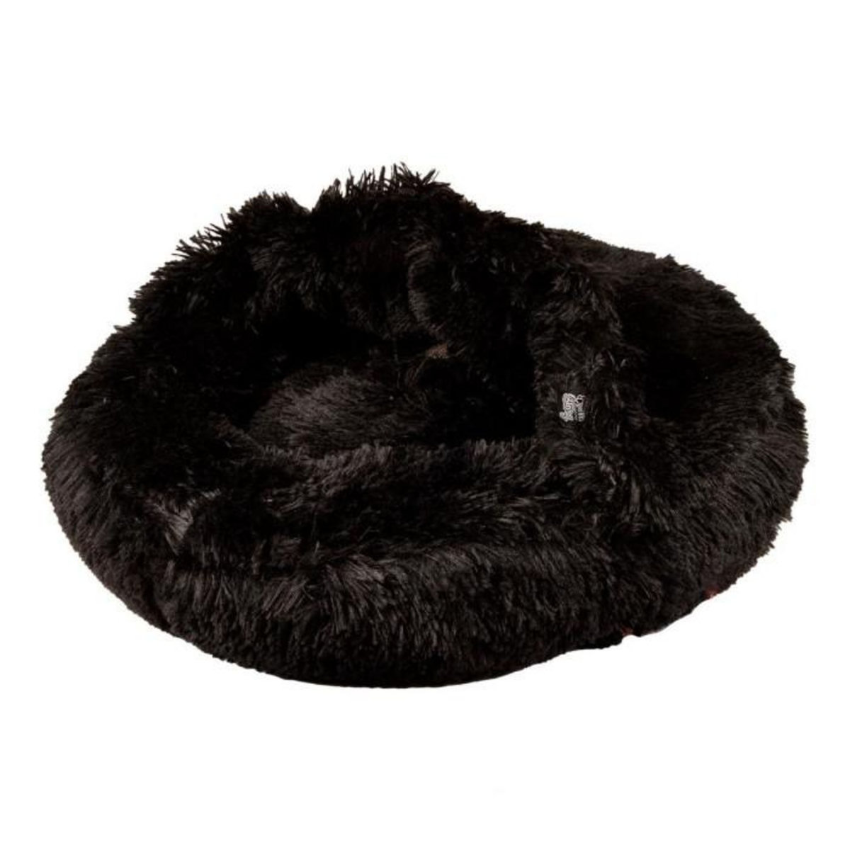 Paris Prix Coussin pour Chien & Chat  Fluffy  55cm Noir