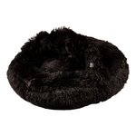 Paris Prix Coussin pour Chien & Chat  Fluffy  55cm Noir