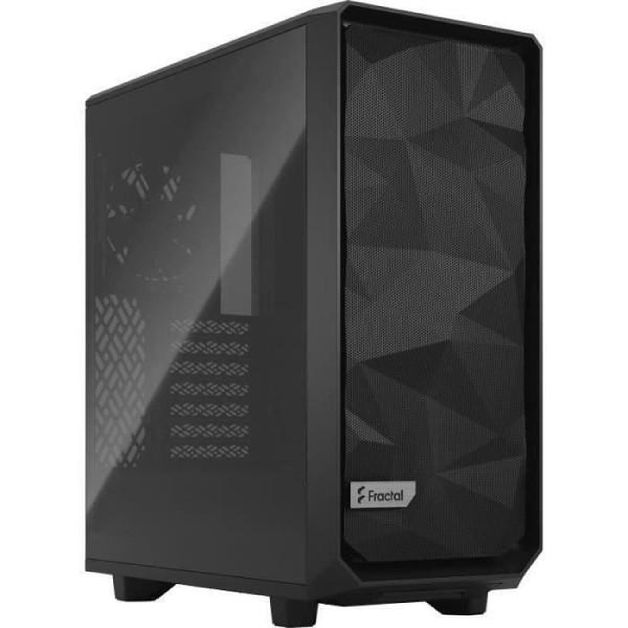 Voir la diapositive 2 : Fractal Design FRACTAL DESIGN - Boîtier PC Meshify 2 Compact Noir Panneau Verre Trempé Teinte Claire