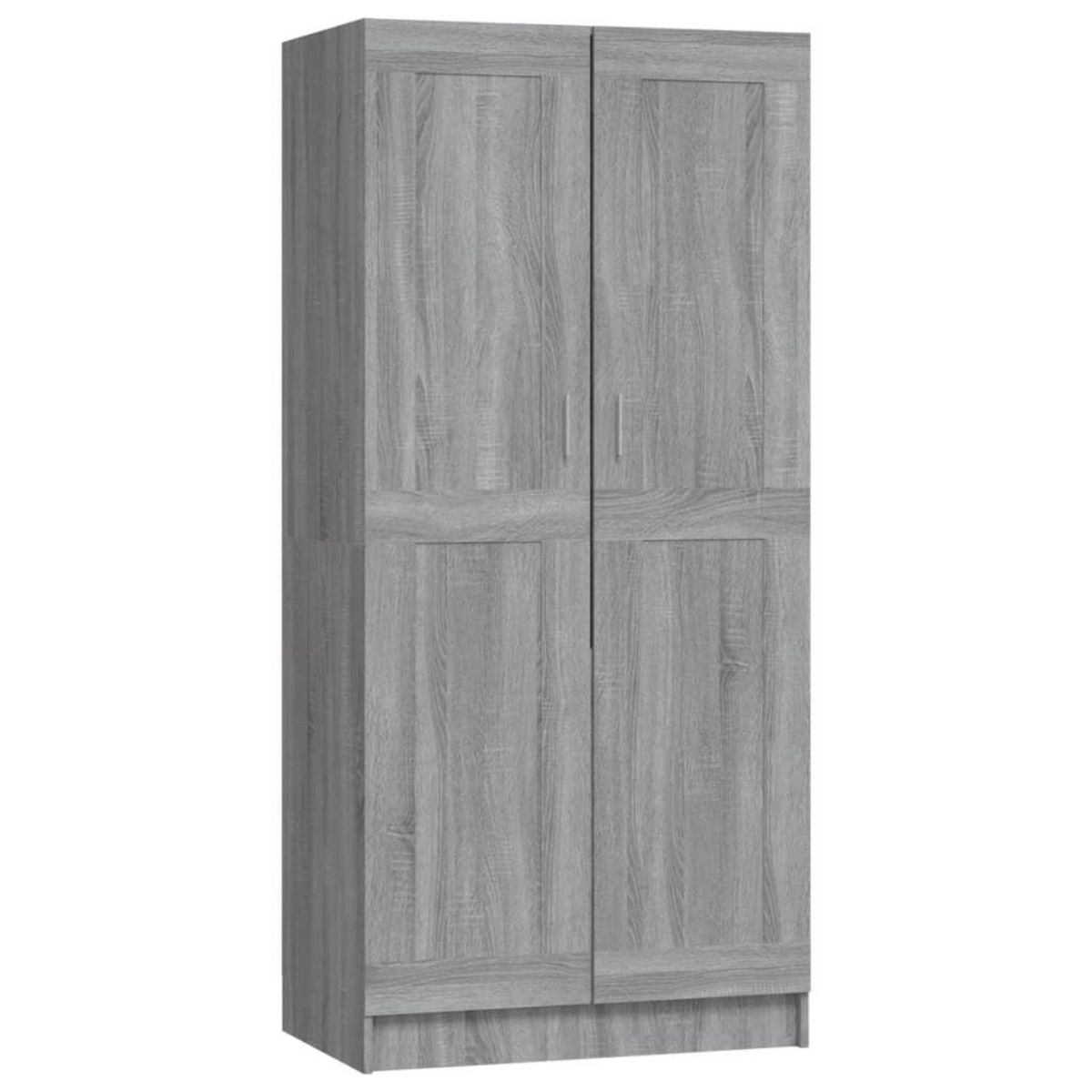 VIDAXL Garde-robe Sonoma gris 82,5x51,5x180 cm Bois d'ingenierie