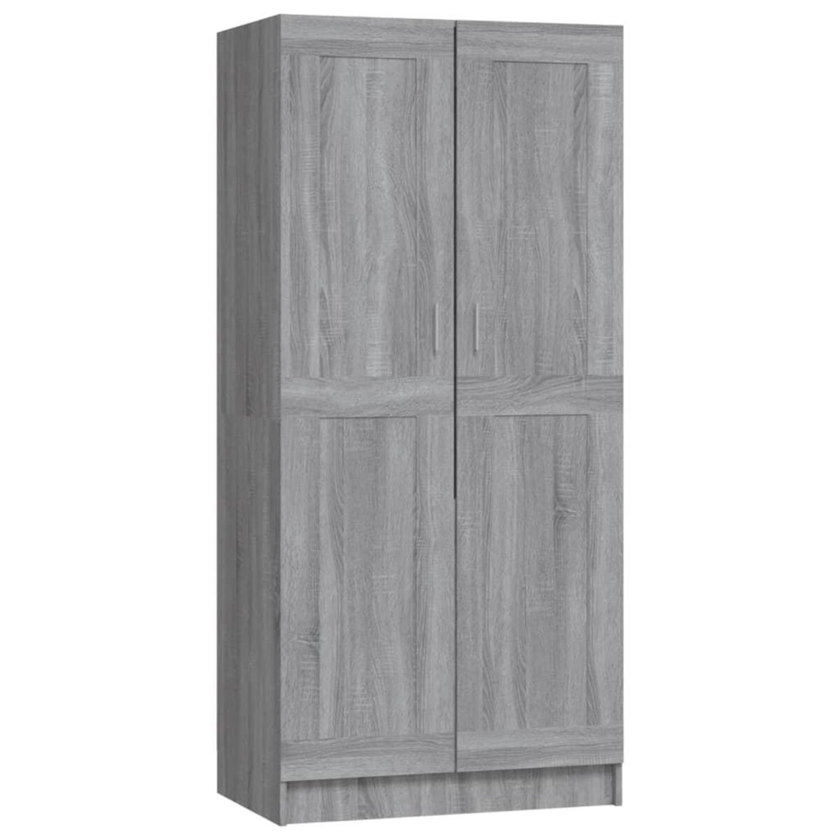 VIDAXL Garde-robe Sonoma gris 82,5x51,5x180 cm Bois d'ingenierie
