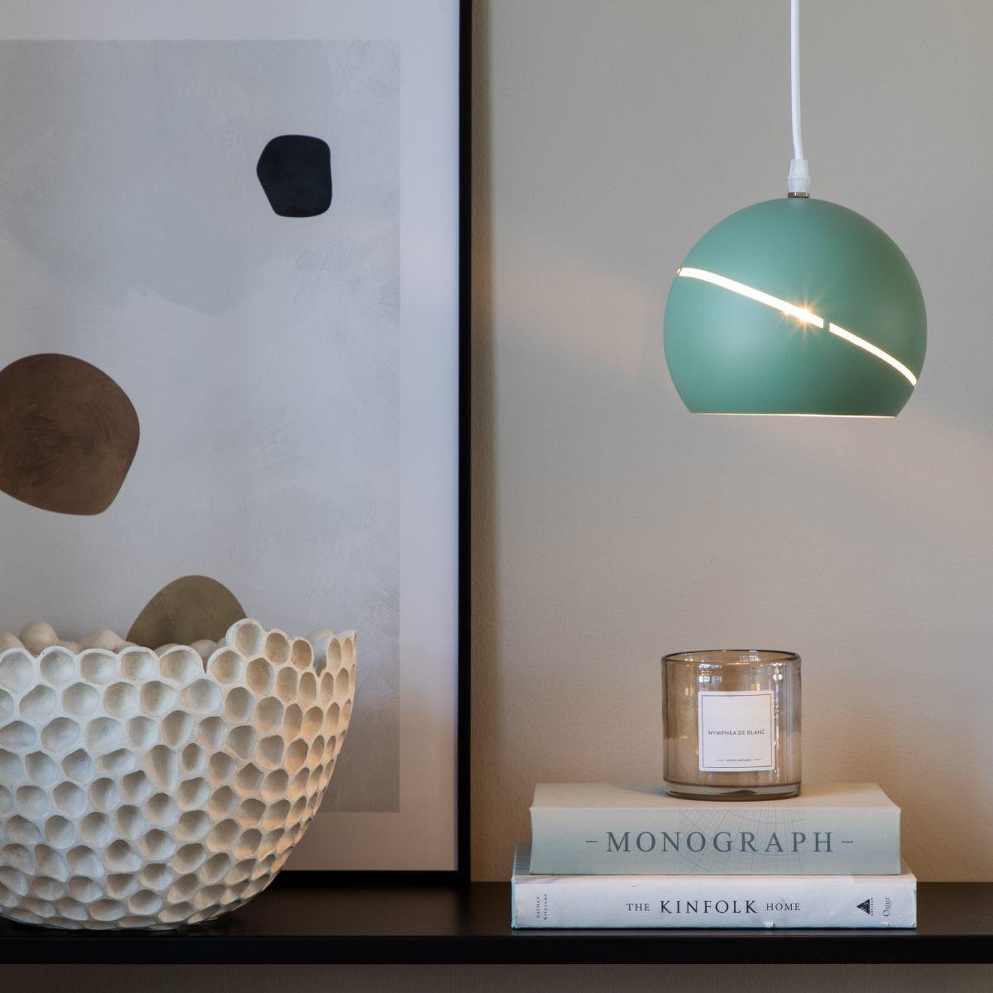 Voir la diapositive 6 : Paris Prix Lampe déco suspension  wei  18cm vert