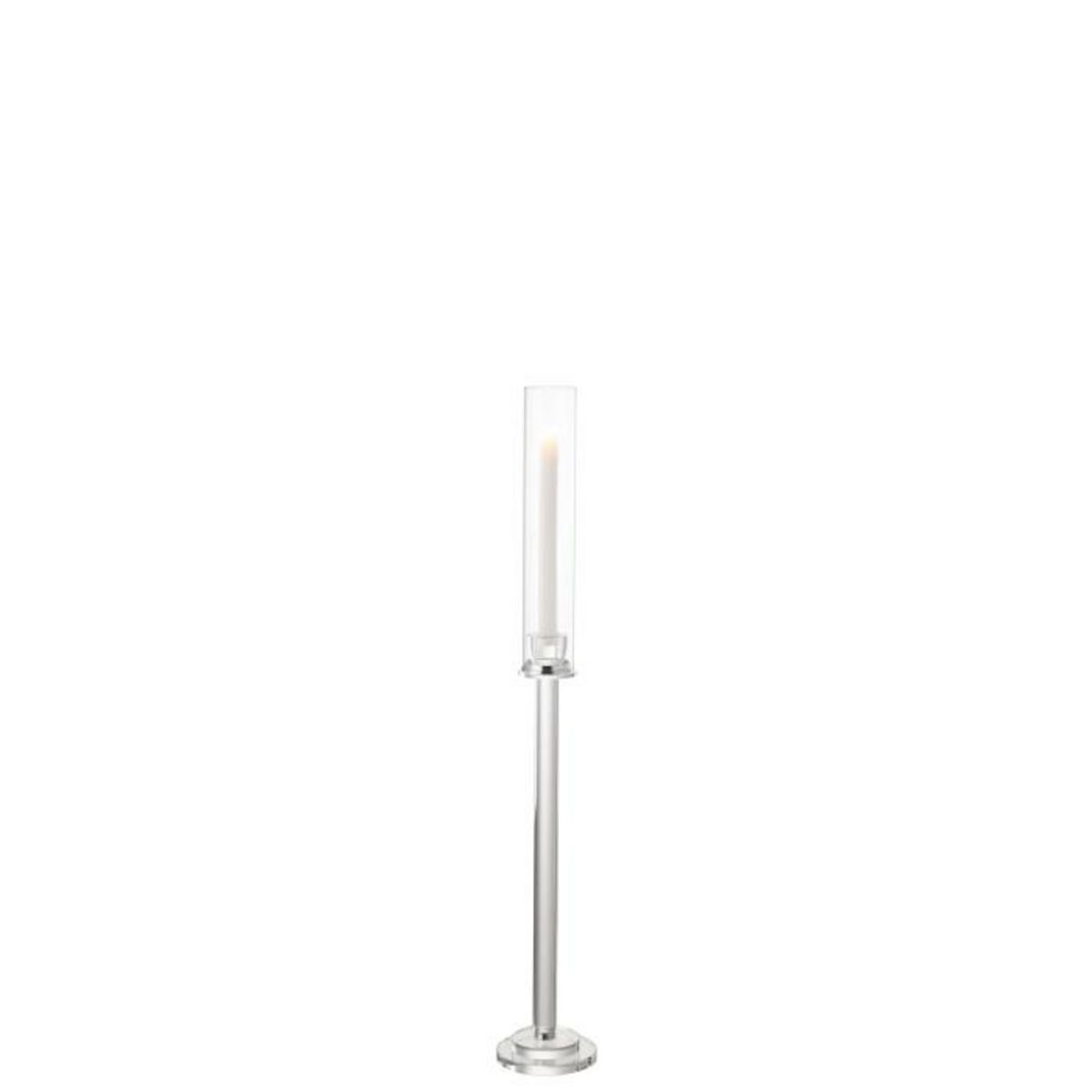 Paris Prix Chandelier Design en Verre  Moira  80cm Transparent