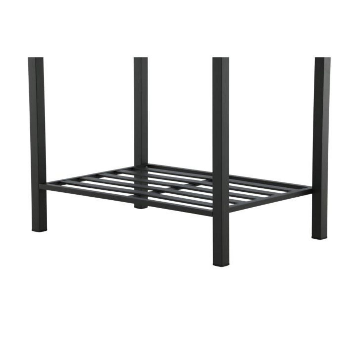 Paris Prix Meuble Cuisine d'Extérieur  Mexico  127cm Noir