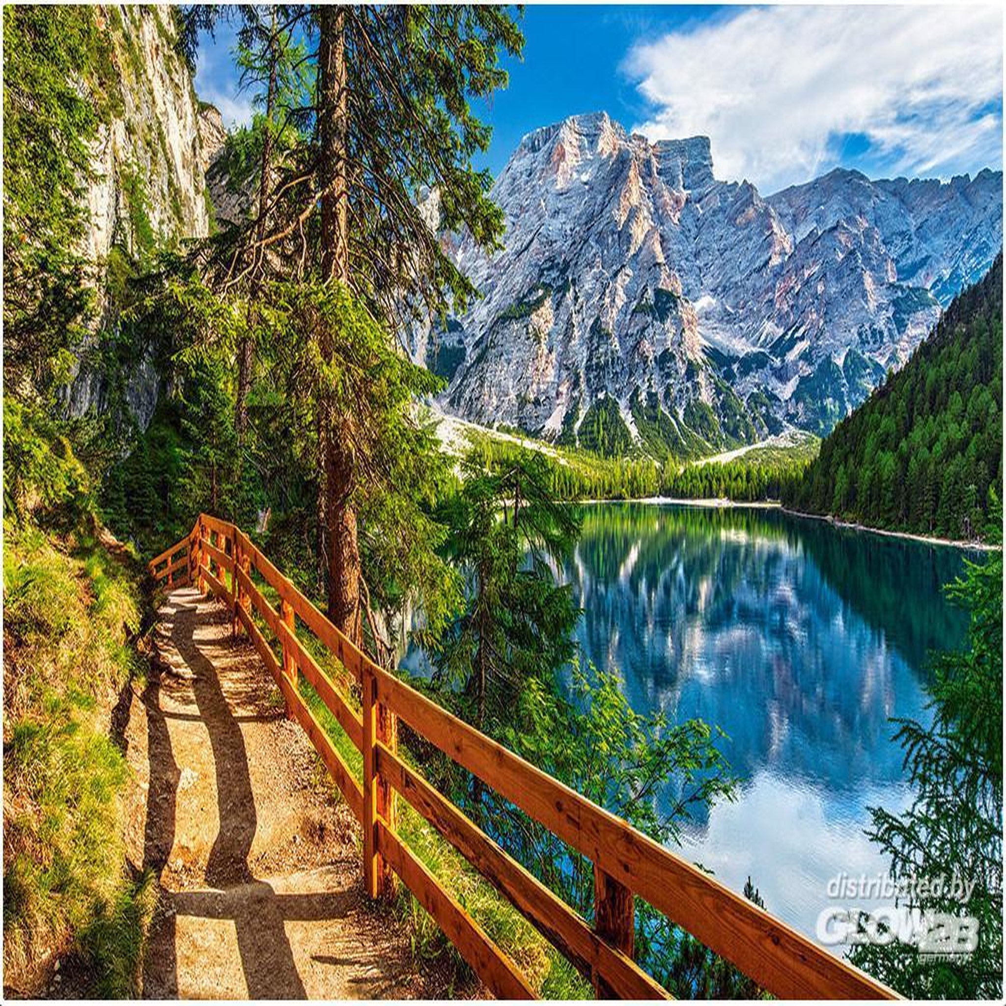 Voir la diapositive 2 : Castorland Puzzle 1000 pièces : Lac de Braies, Italie
