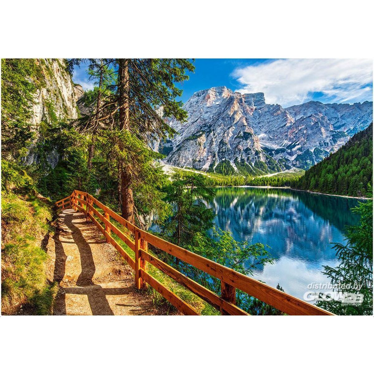 Castorland Puzzle 1000 pièces : Lac de Braies, Italie