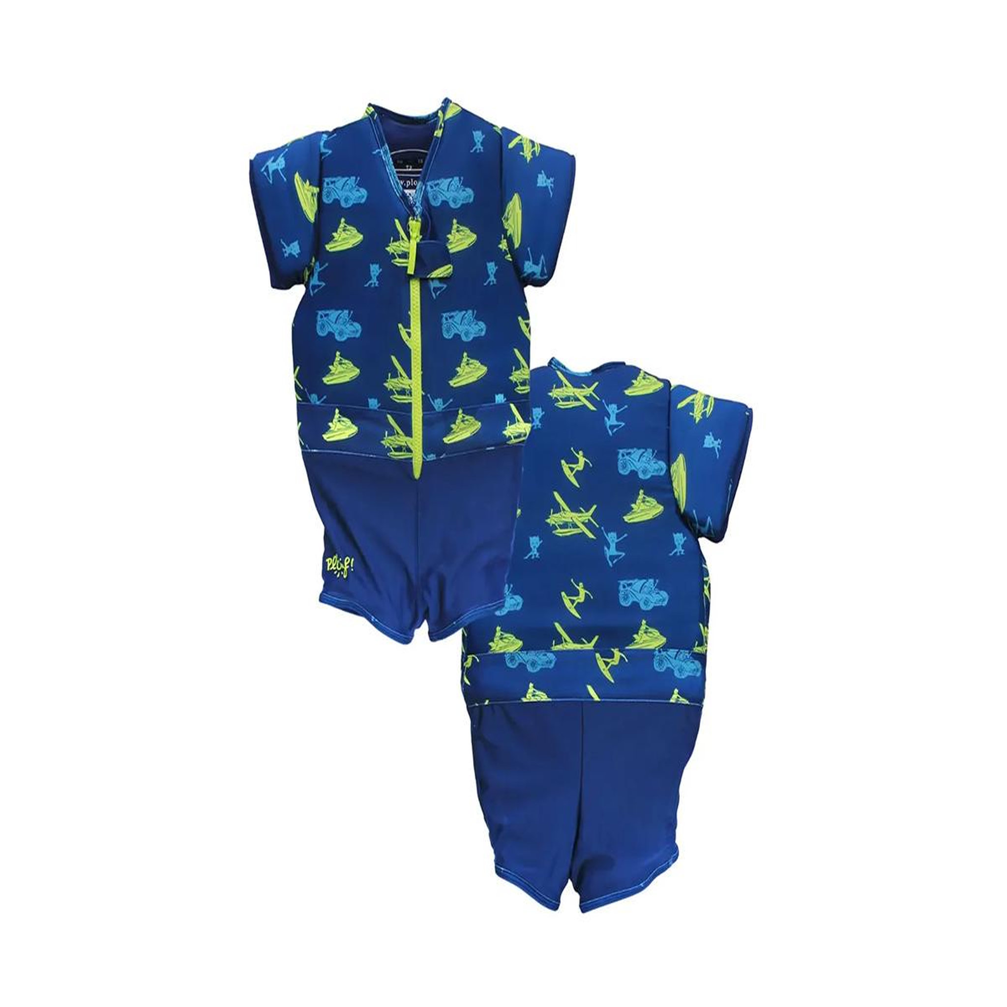 PLOUF Maillot de bain flottant garçon baby hero taille 2 - plouf