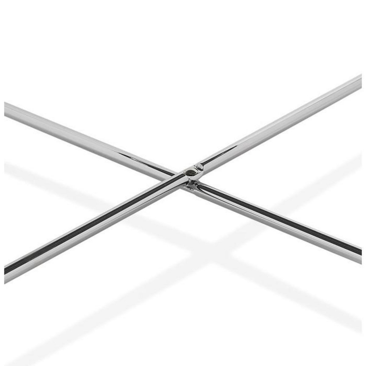 Paris Prix Table d'Appoint Design Ronde  Keops  63cm Argent