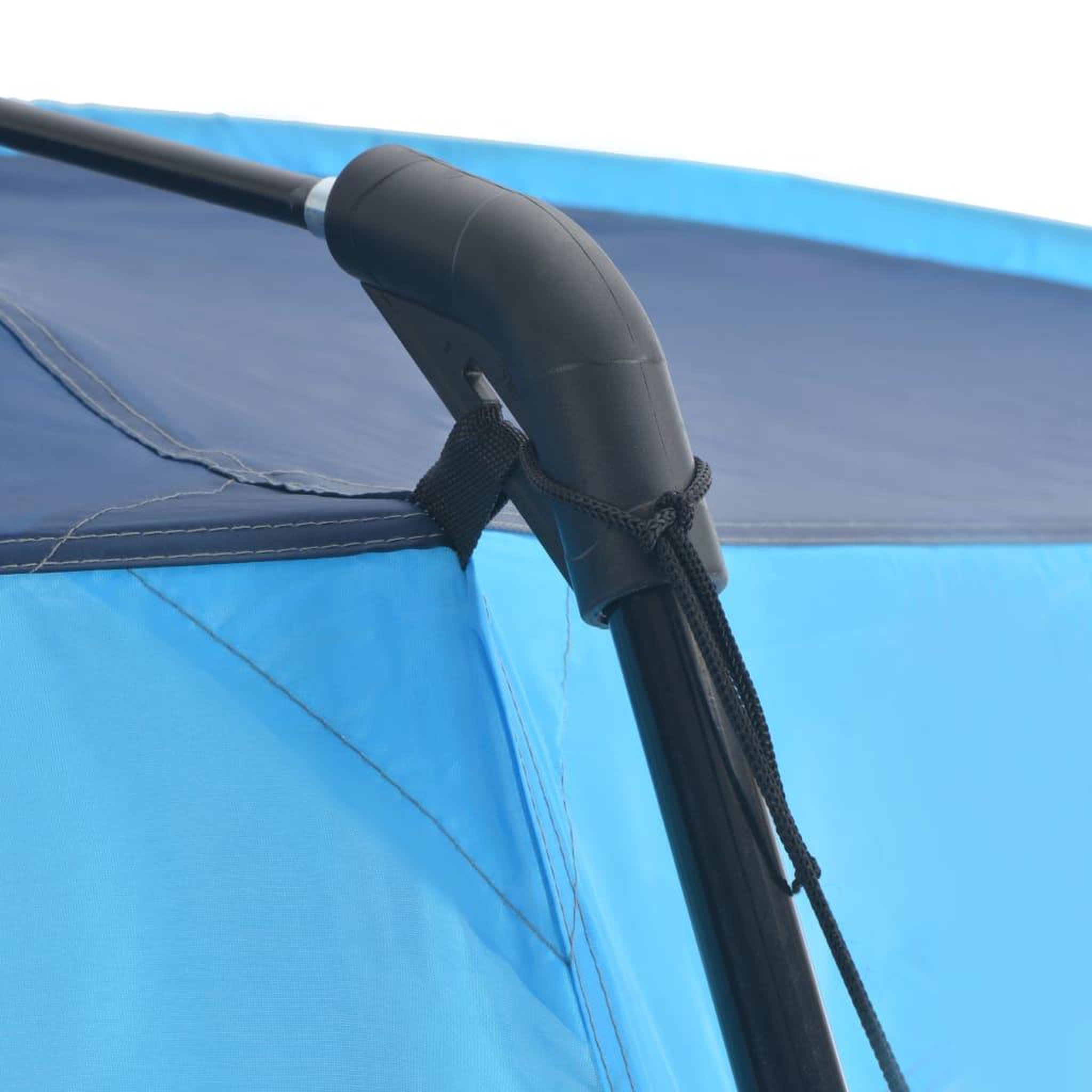 Voir la diapositive 4 : VIDAXL Tente de piscine Tissu 500x433x250 cm Bleu