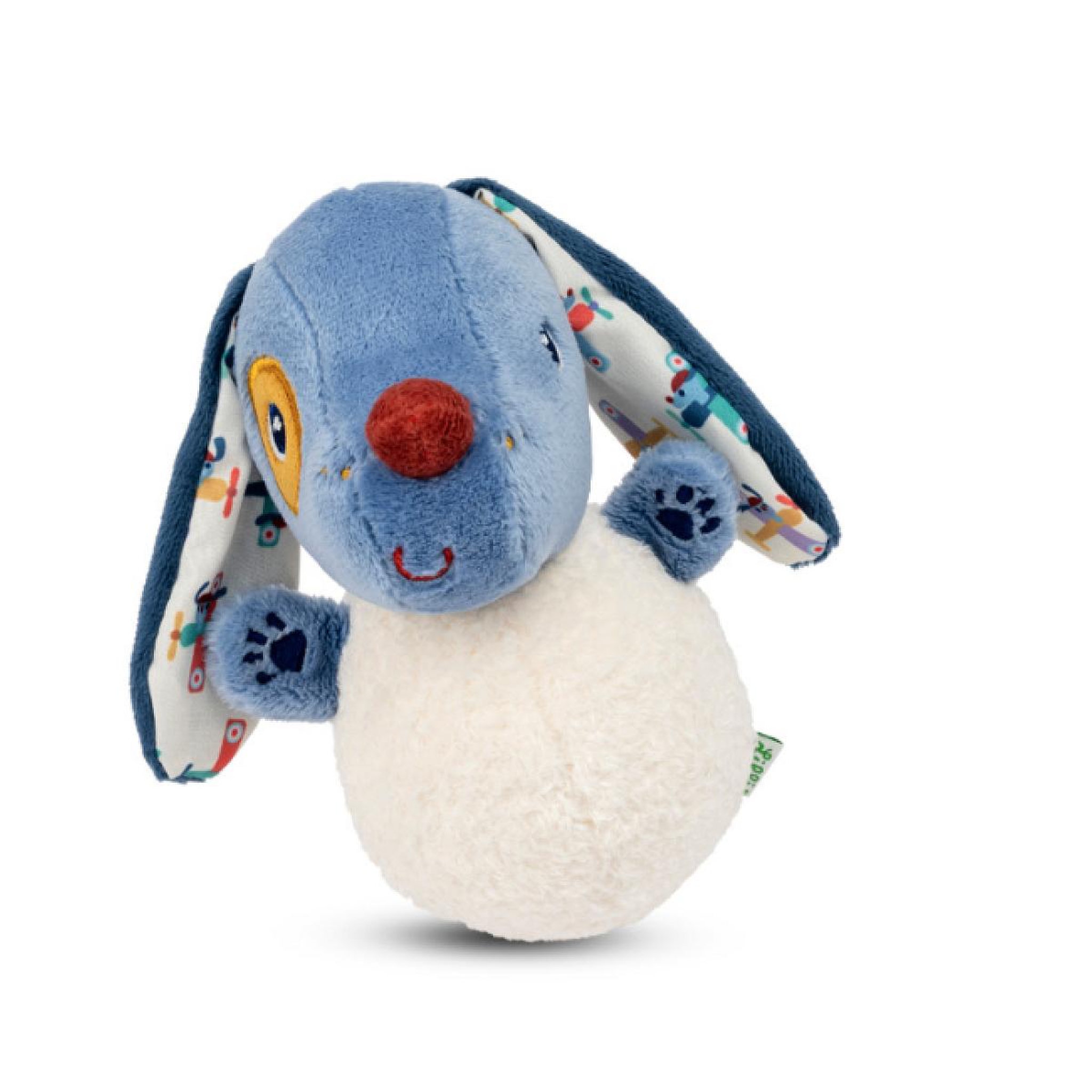 Voir la diapositive 2 : LILLIPUTIENS Peluche sonore Culbuto Jules le chien