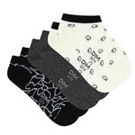 DIM x3 Paires de Chaussettes /Blanc Fille Dim D0DGB. Coloris disponibles : Noir