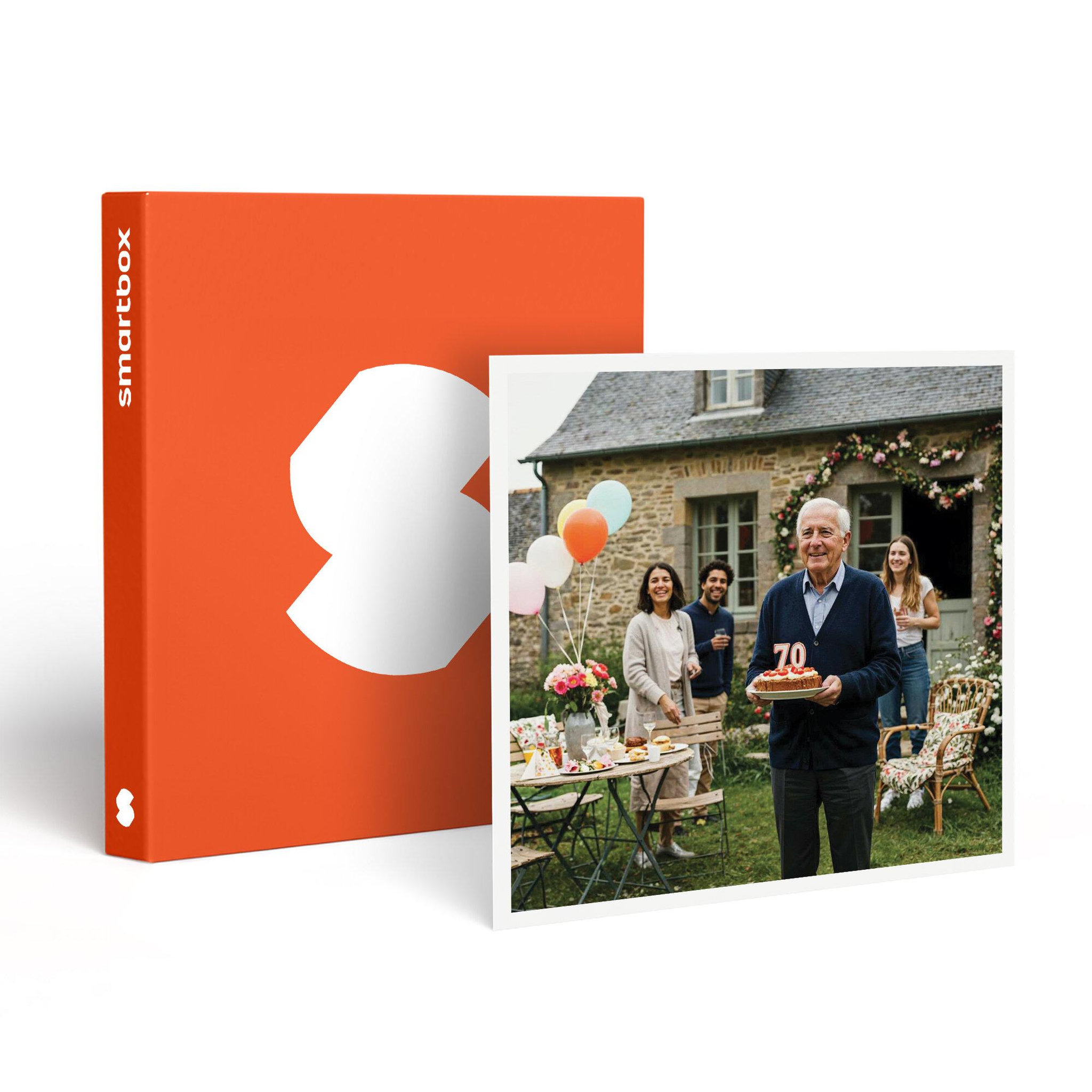 Smartbox Joyeux anniversaire ! 70 ans - Coffret Cadeau Multi-thèmes