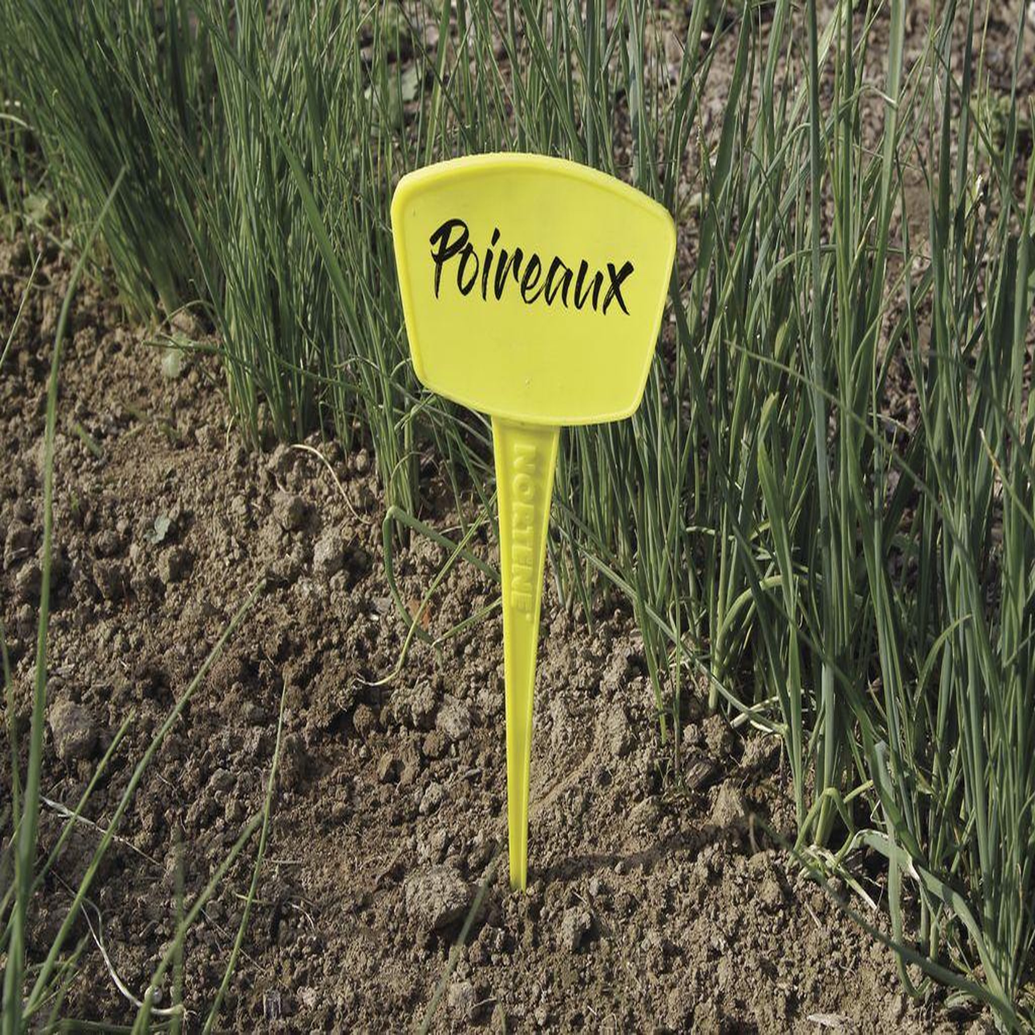 Nortene 5 étiquettes à planter Label 25 - Jaune - 25cm