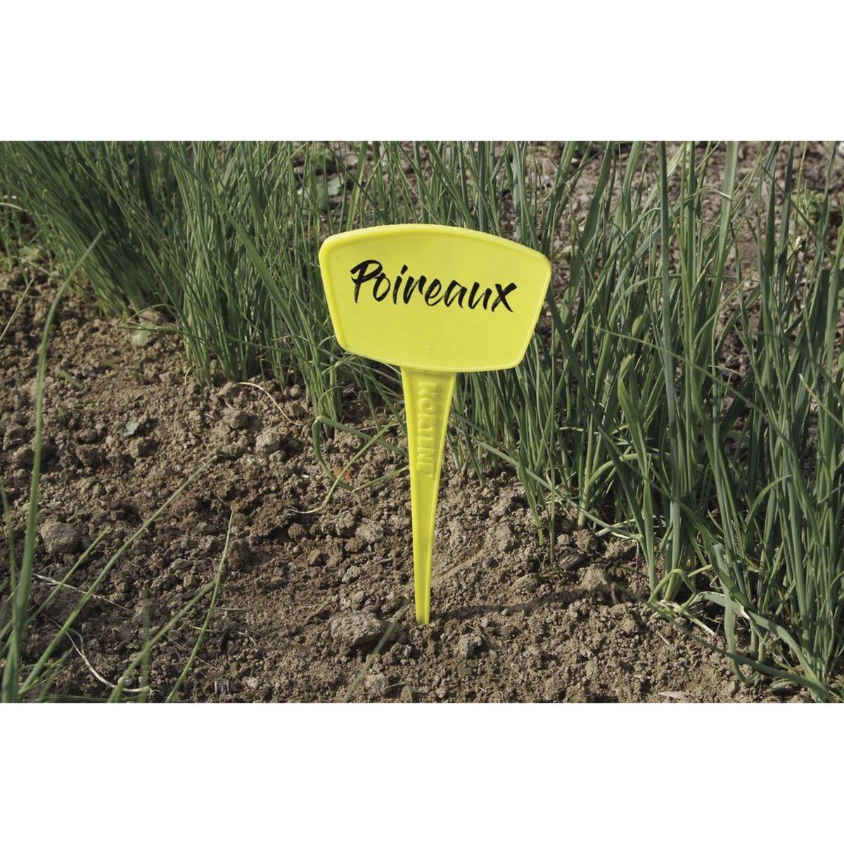 Nortene 5 étiquettes à planter Label 25 - Jaune - 25cm