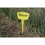Nortene 5 étiquettes à planter Label 25 - Jaune - 25cm