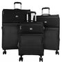 Voir la diapositive 1 : David Jones Lot de 3 valises dont 1 cabine souples