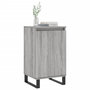 Voir la diapositive 3 : VIDAXL Buffet sonoma gris 40x35x70 cm bois d'ingenierie