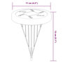 Voir la diapositive 6 : VIDAXL Lampes solaires de sol et piquets de sol exterieur 4 pcs