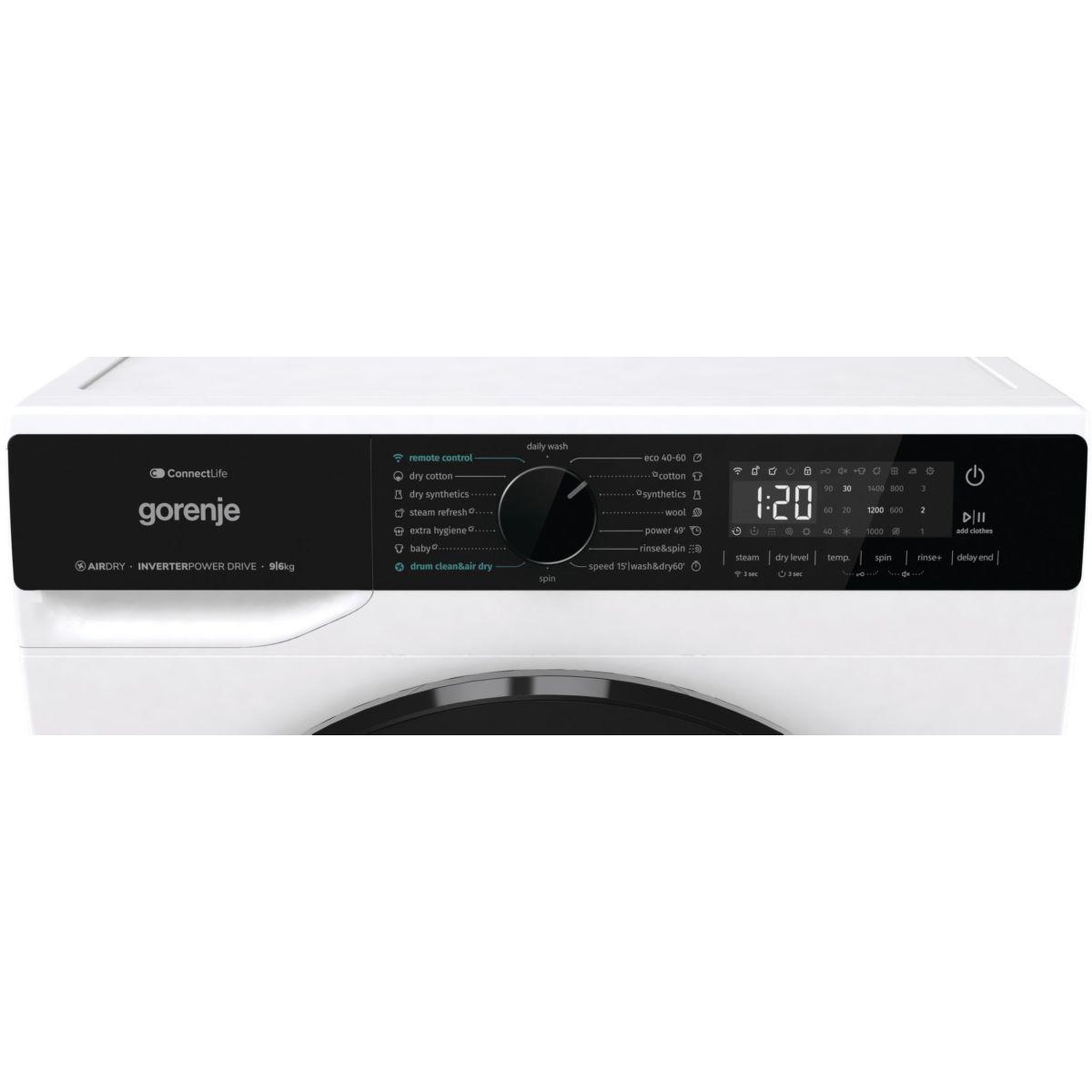 Voir la diapositive 3 : GORENJE Lave linge séchant hublot wd2pa964adw