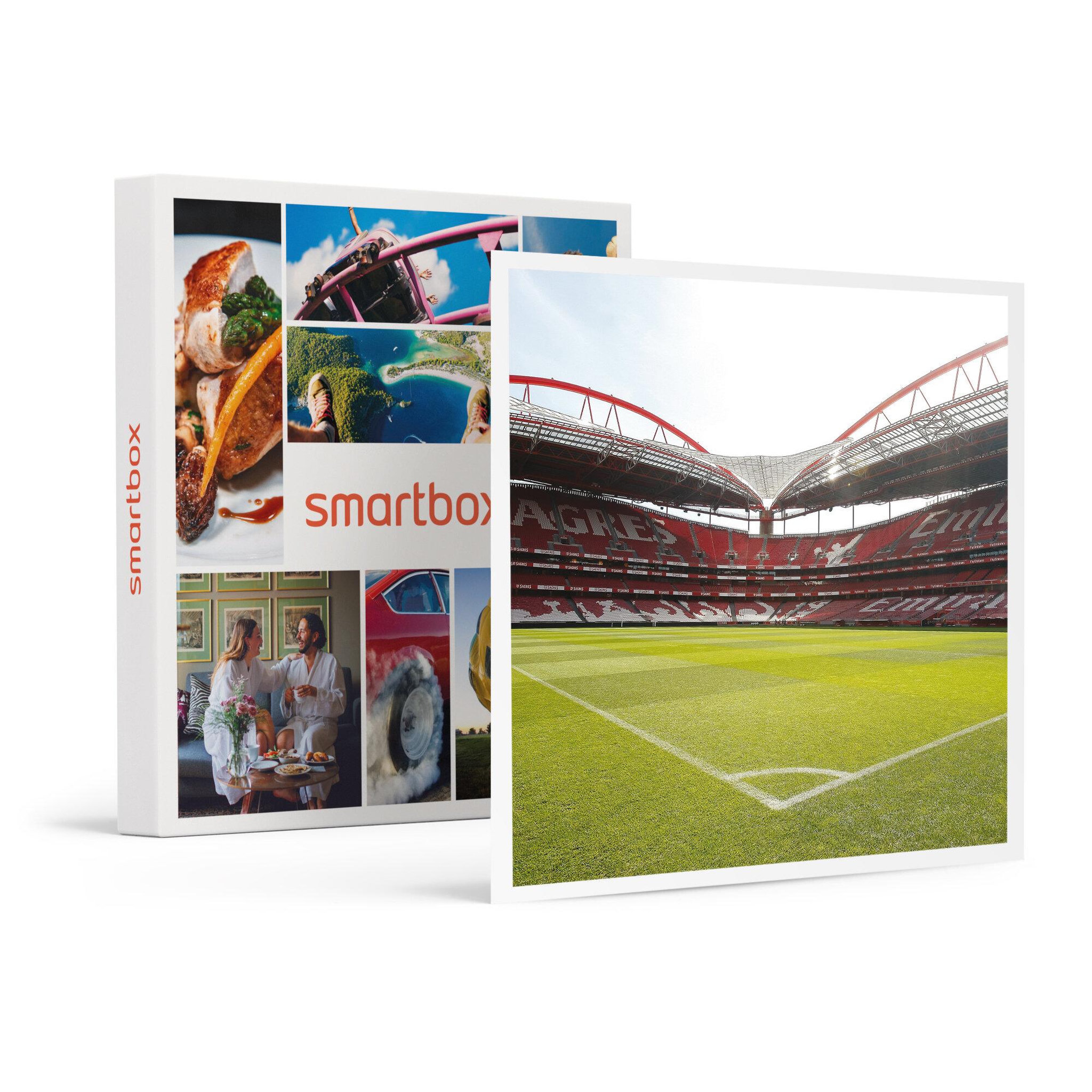 Voir la diapositive 1 : Smartbox Visite du stade de Luz et du musée Sport Lisboa e Benfica avec écharpe du club - Coffret Cadeau Sport & Aventure
