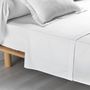Voir la diapositive 1 : Paris Prix Drap Plat  Percaline  180x290cm Blanc