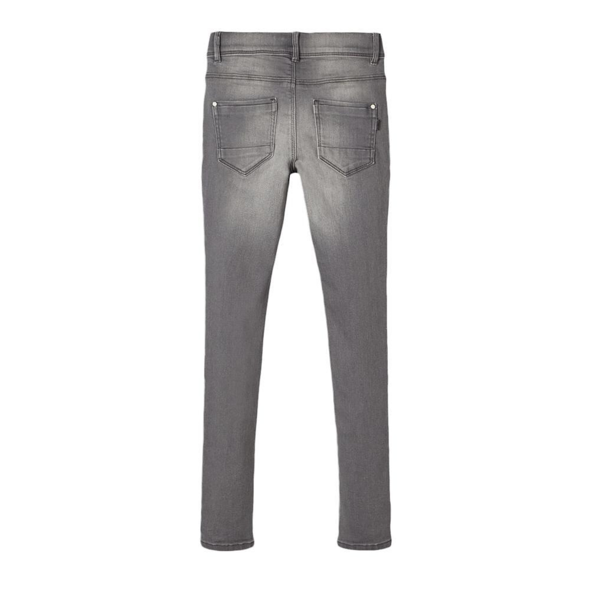 Voir la diapositive 2 : NAME IT Jean Skinny Gris Garçon Name It Polly 1262-