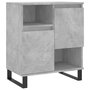Voir la diapositive 5 : VIDAXL Buffets 2 pcs gris beton bois d'ingenierie