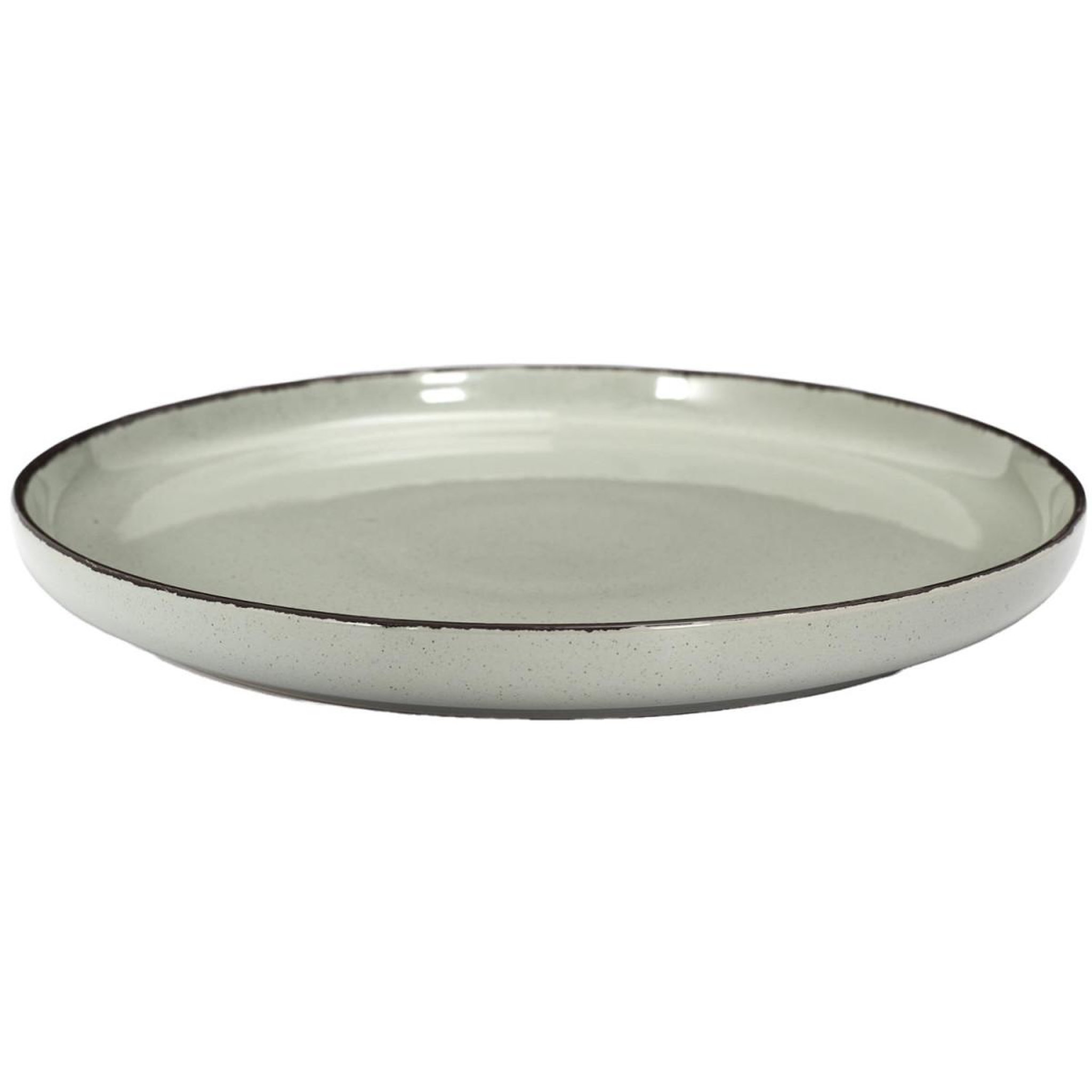Voir la diapositive 2 : The Home Deco Factory Service de table 12 pièces  grès du temps  27cm vert