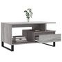 Voir la diapositive 4 : VIDAXL Table basse Sonoma gris 90x49x45 cm Bois d ingénierie