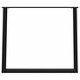 Voir la diapositive 5 : VIDAXL Pieds de table a manger forme de U 2 pcs noir 90x(72-73) cm