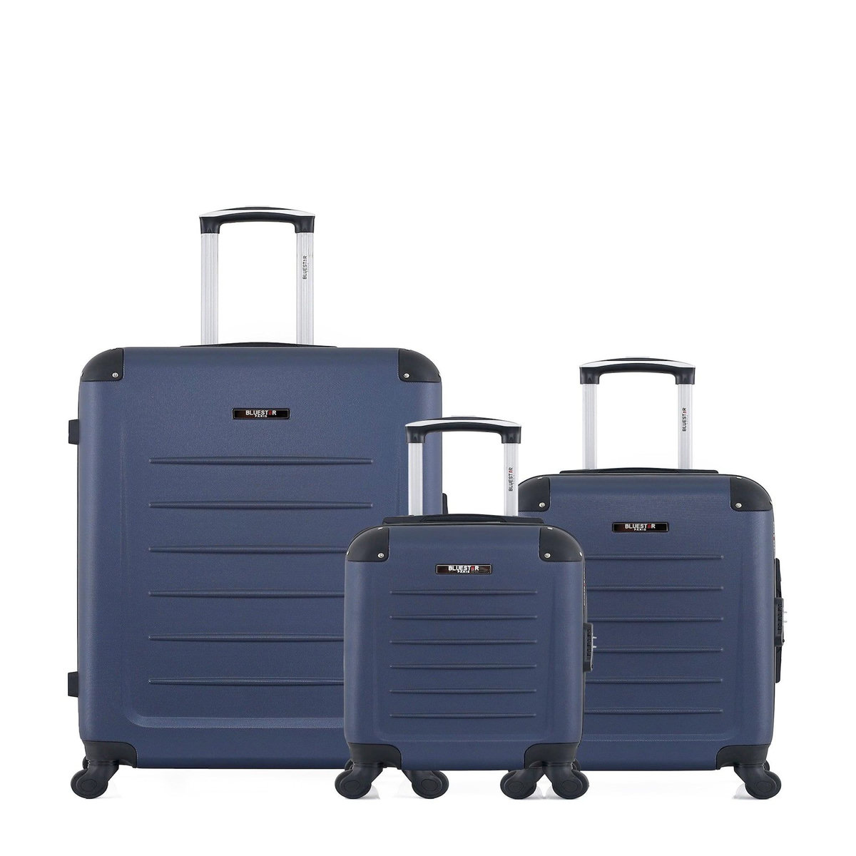 BLUESTAR BLUESTAR - LOT DE 3 - Valises grand format, cabine et cabine XXS OPERA