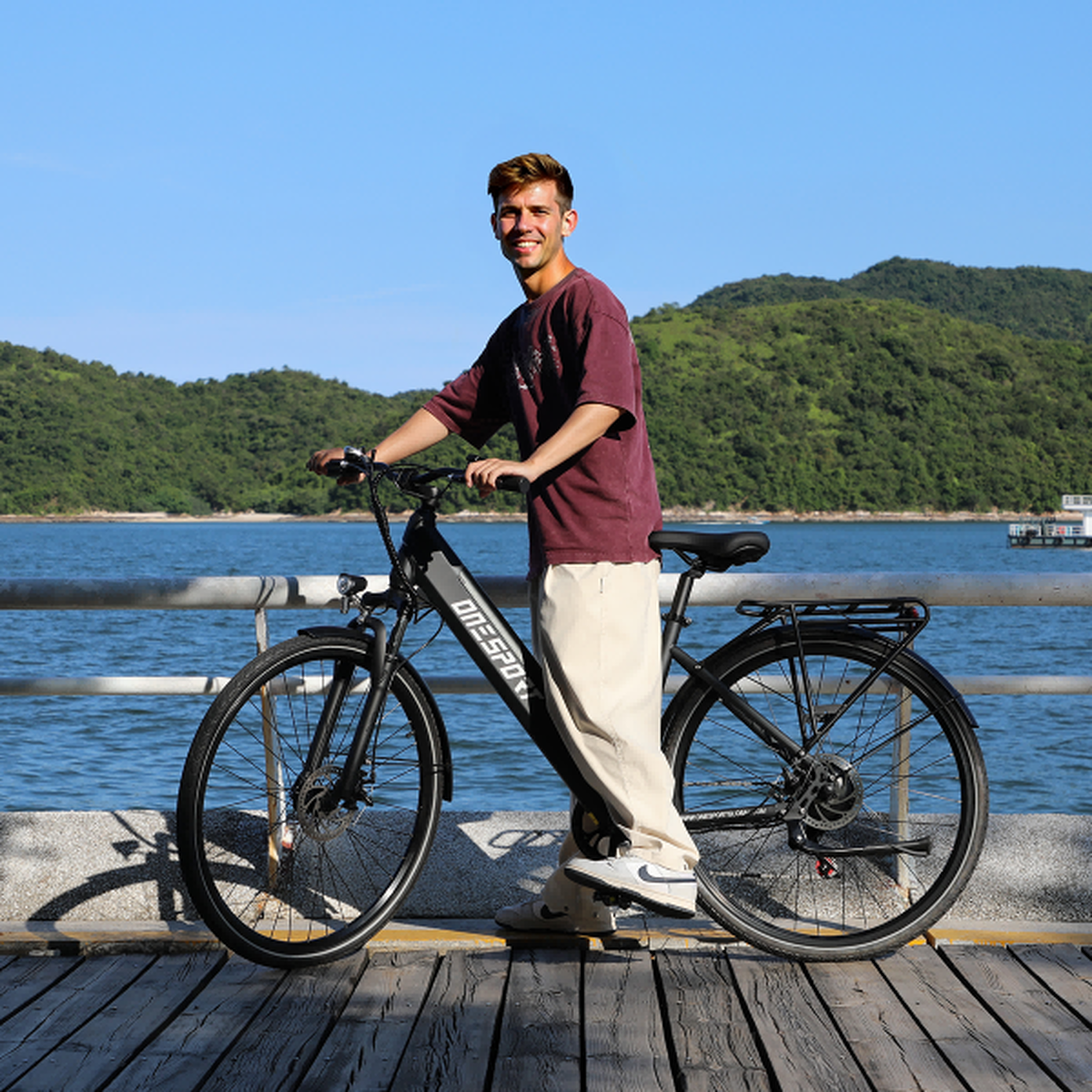 Voir la diapositive 5 : ONESPORT Vélo électrique urbain ONESPORT OT12