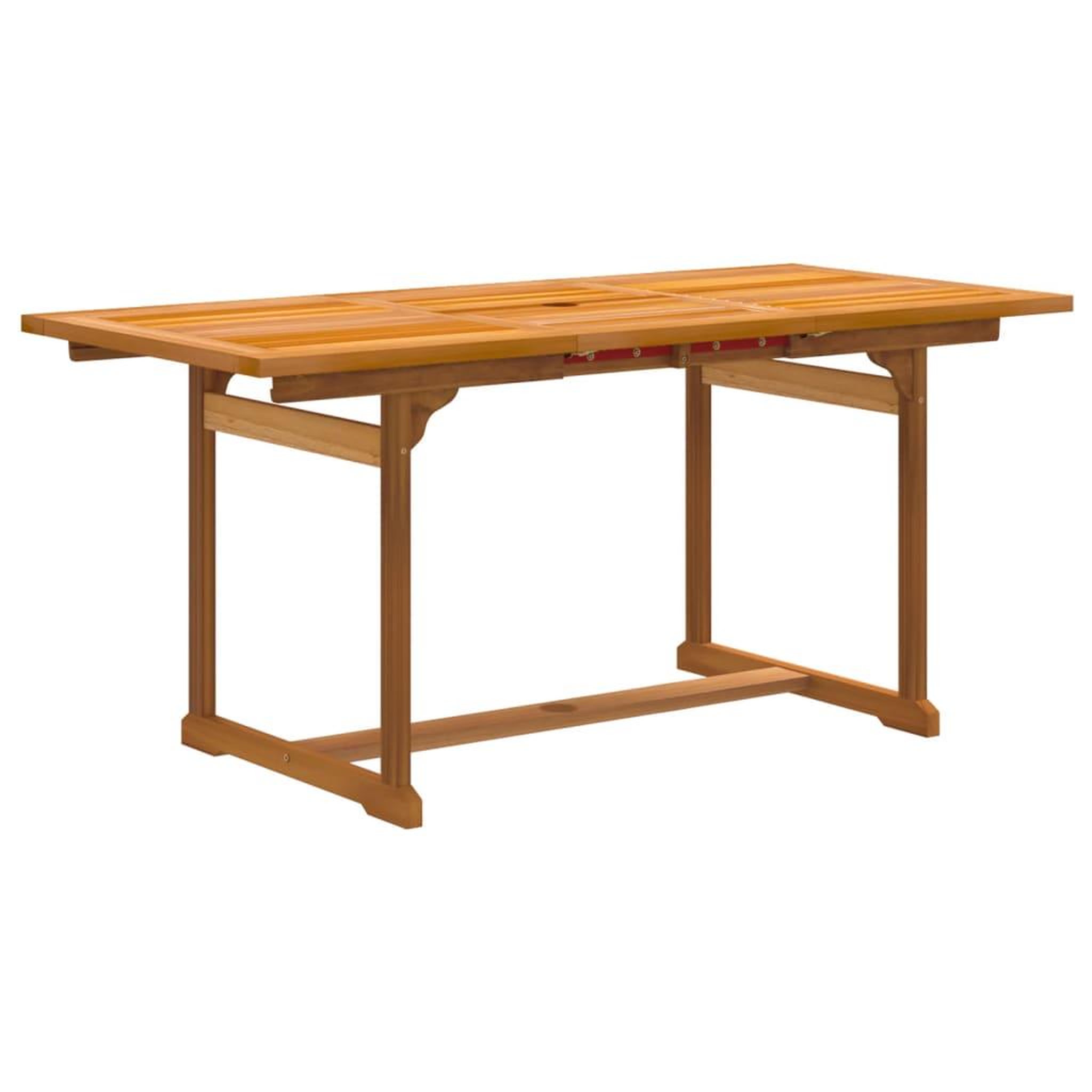 Voir la diapositive 4 : VIDAXL Ensemble a manger de jardin 5pcs bois d'acacia solide textilene