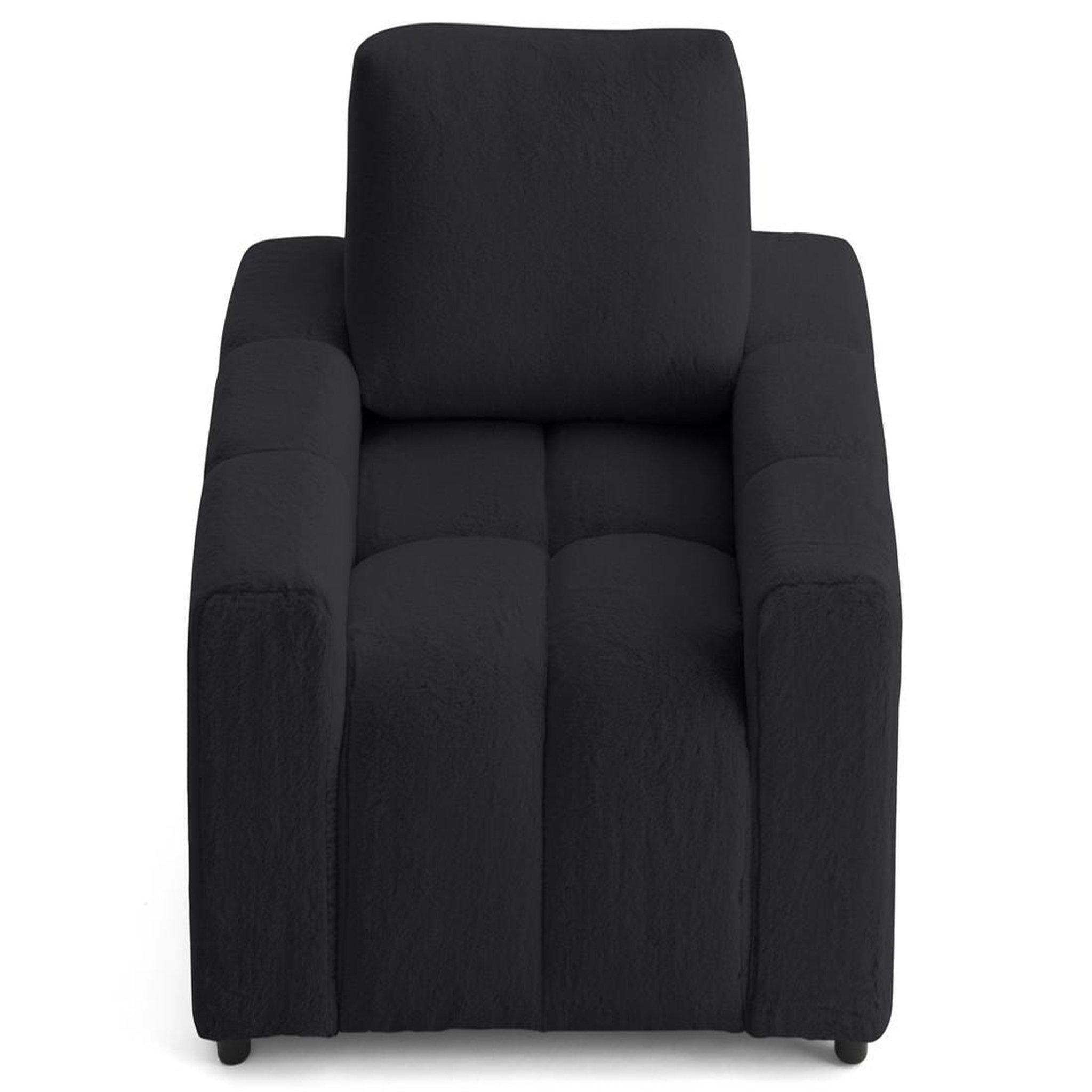 Voir la diapositive 5 : LISA DESIGN Crocus - fauteuil en fausse fourrure