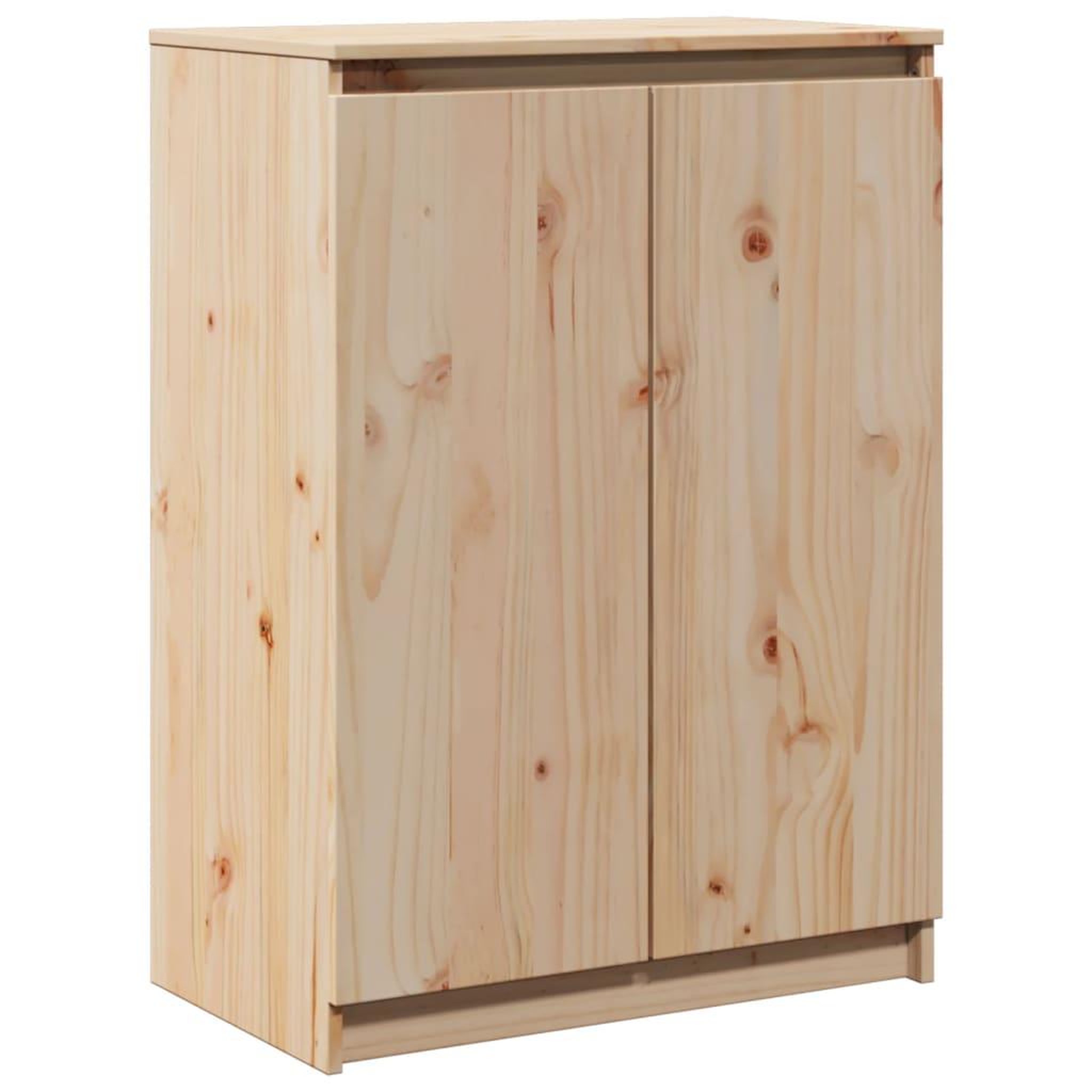 Voir la diapositive 2 : VIDAXL Buffet 60x36x84 cm bois de pin massif
